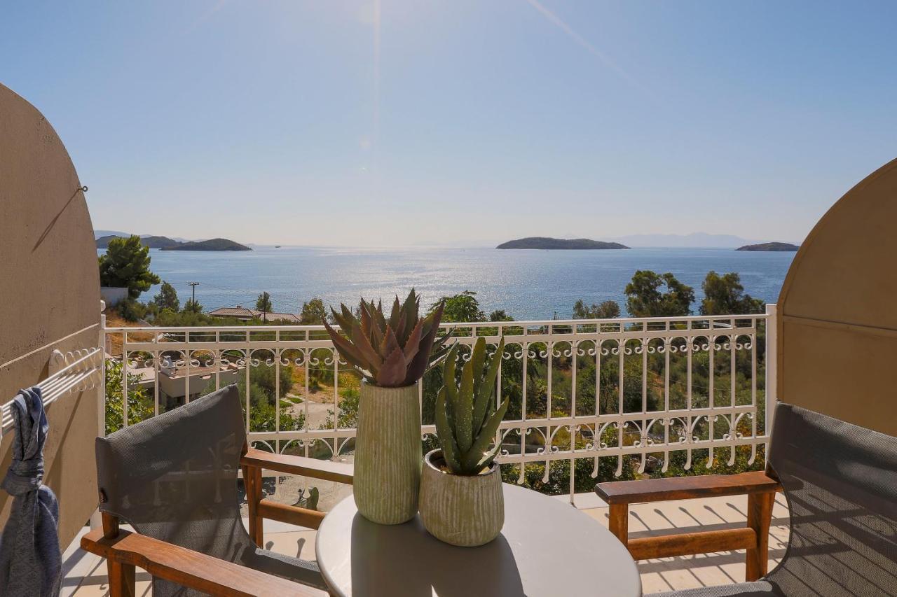 Irida Aegean View, Philian Hotels And Resorts شاطئ ميغالي أموس المظهر الخارجي الصورة