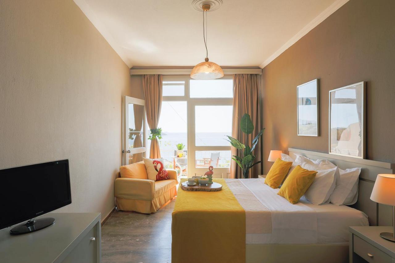 Irida Aegean View, Philian Hotels And Resorts شاطئ ميغالي أموس الغرفة الصورة