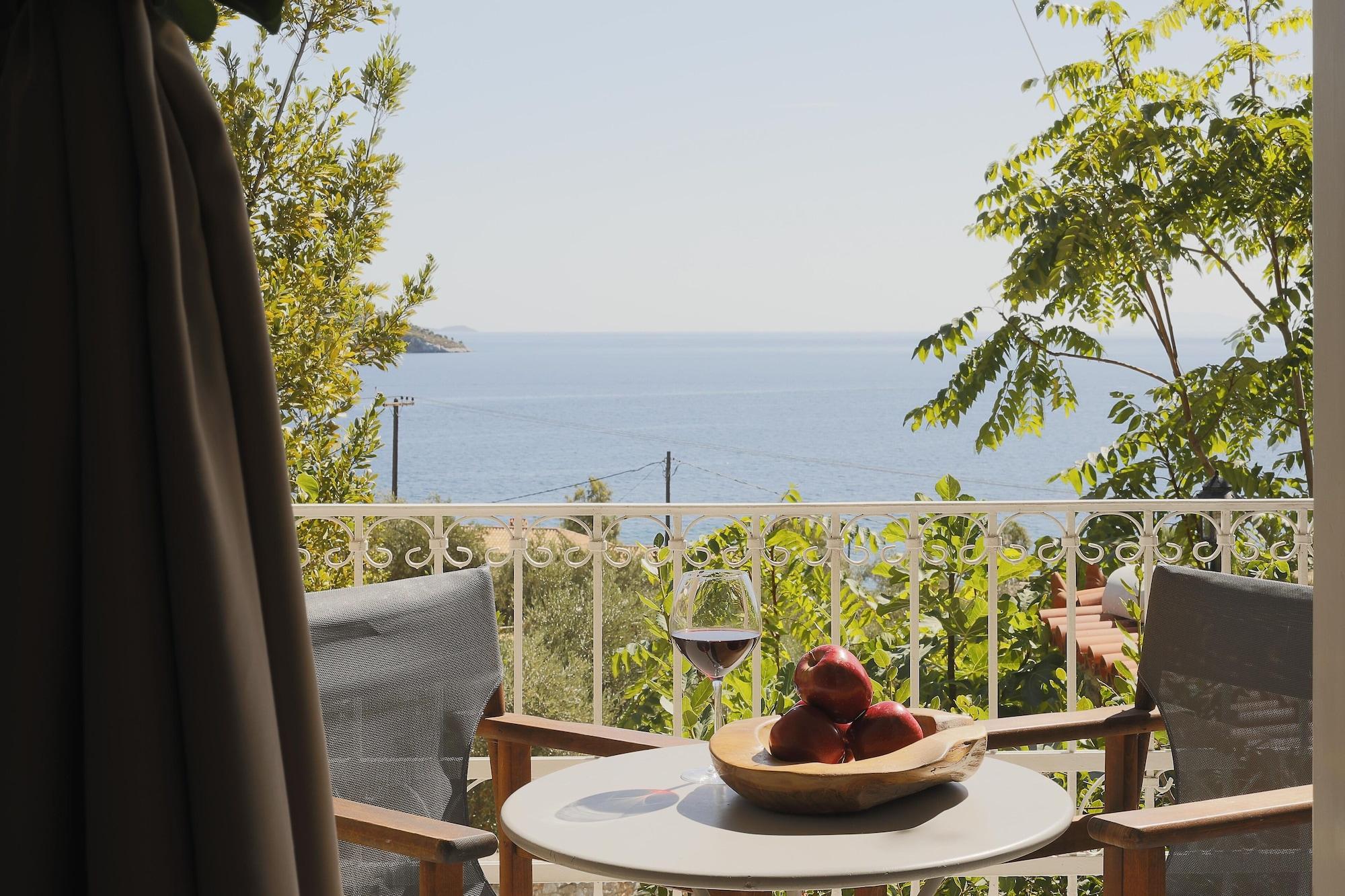 Irida Aegean View, Philian Hotels And Resorts شاطئ ميغالي أموس المظهر الخارجي الصورة