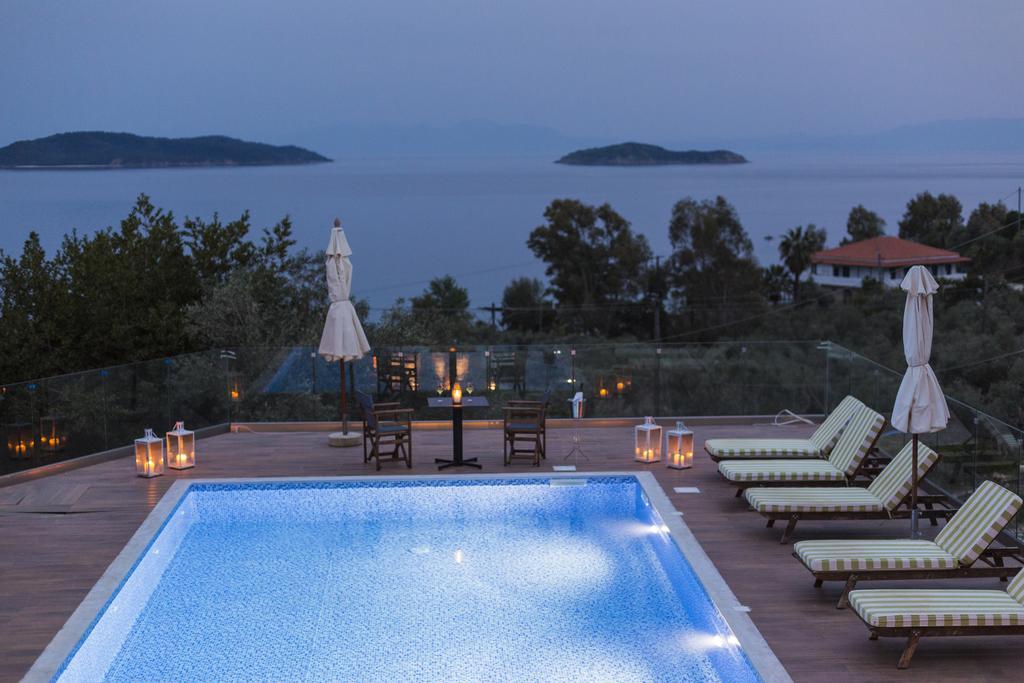 Irida Aegean View, Philian Hotels And Resorts شاطئ ميغالي أموس المظهر الخارجي الصورة